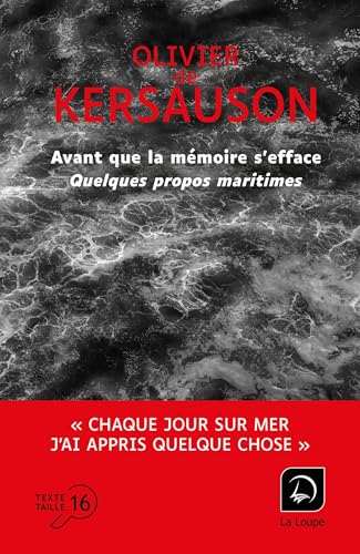 AVANT QUE LA MÉMOIRE S'EFFACE