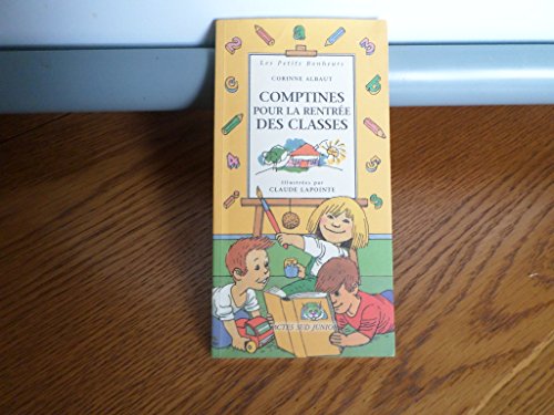 COMPTINES POUR LA RENTRÉE DES CLASSES