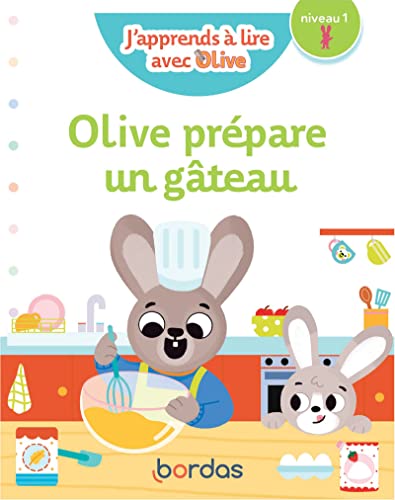 OLIVE PRÉPARE UN GÂTEAU