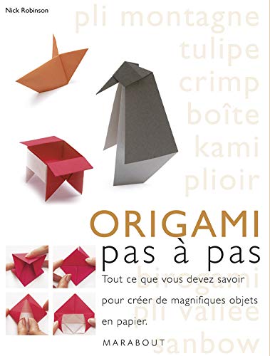 ORIGAMI PAS À PAS